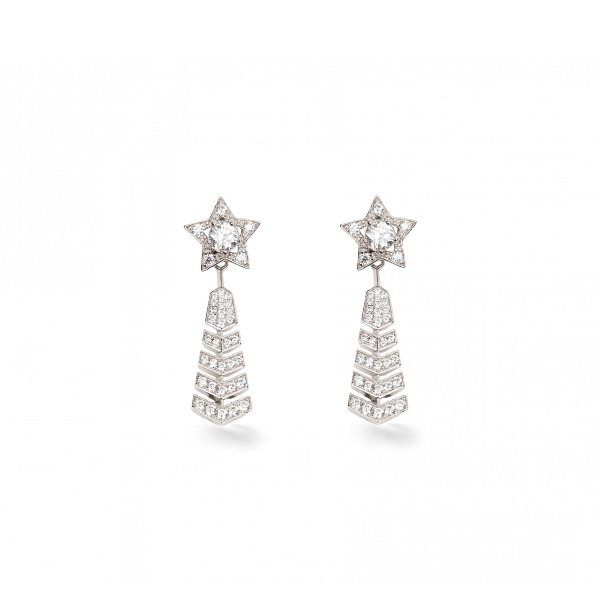 Ch**el comet earrings